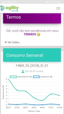 Central do Assinante - Agility android App screenshot 4